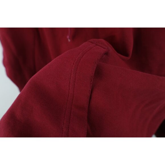 Vintage Y2K Adidas Mens 2XL Distressed Spell Out Center Logo Hoodie Sweatshirt - Picture 11 of 16